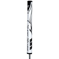 SuperStroke Zenergy Flatso 1.0 Putter Grip, White/Black