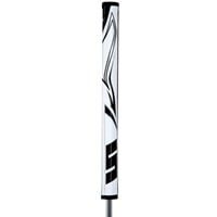 SuperStroke Zenergy Flatso 1.0 Putter Grip, White/Black