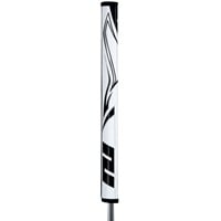 SuperStroke Zenergy Flatso 1.0 Putter Grip, White/Black