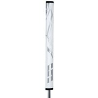 SuperStroke Zenergy Flatso 1.0 Putter Grip, White/Silver