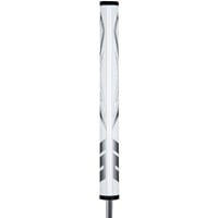 SuperStroke Zenergy Flatso 1.0 Putter Grip, White/Silver