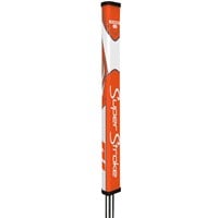 SuperStroke Zenergy Flatso 1.0 Putter Grip, Orange/White