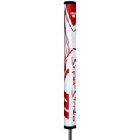 SuperStroke Zenergy Flatso 1.0 Putter Grip, White/Red
