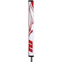 SuperStroke Zenergy Flatso 2.0 Putter Grip, White/Red