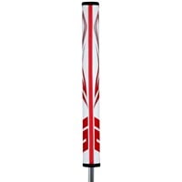 SuperStroke Zenergy Flatso 2.0 Putter Grip, White/Red