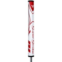 SuperStroke Zenergy Flatso 2.0 Putter Grip, White/Red