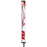 SuperStroke Zenergy Flatso 3.0 Putter Grip, White/Red