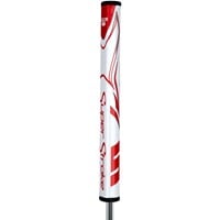 SuperStroke Zenergy Flatso 3.0 Putter Grip, White/Red