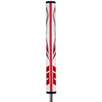 SuperStroke Zenergy Flatso 3.0 Putter Grip, White/Red
