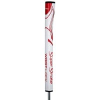 SuperStroke Zenergy Wrist Lock Putter Grip, White/Red