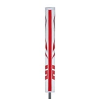 SuperStroke Zenergy Claw 1.0 Putter Grip, White/Red