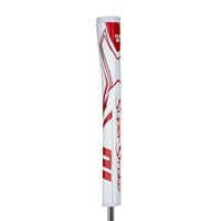 SuperStroke Zenergy Claw 1.0 Putter Grip, White/Red