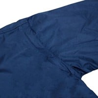 The Weather Company Mens V-Neck Convertible Rain Shirts, Navy/Blue