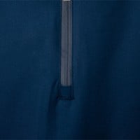 The Weather Company Mens V-Neck Convertible Rain Shirts, Navy/Blue