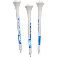 Pride PTS Evolution Golf Tees, White/Blue