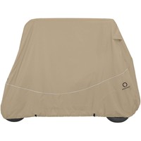 Classic Accessories Fairway Golf Cart Quick-Fit Cover, z-3-khakilong