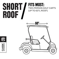 Classic Accessories Fairway Golf Cart Cover, z-2-short