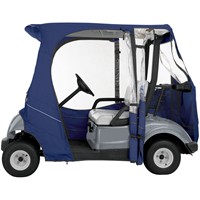 Classic Accessories Fairway Short Roof 2-Person FadeSafe™ The Drive® by Yamaha® Golf Cart Enclosure, z-3-navy