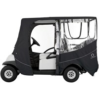 Classic Accessories Fairway Deluxe Golf Cart Enclosure, z-3-blacklong
