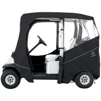Classic Accessories Fairway Deluxe Golf Cart Enclosure, z-3-blackshort