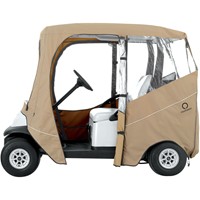 Classic Accessories Fairway Deluxe Golf Cart Enclosure, z-3-khakishort