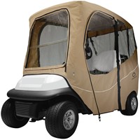 Classic Accessories Fairway Deluxe Golf Cart Enclosure, z-khakishort