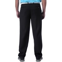 Mazari Men's Expandable Waist Pleated Golf Pants, Brown