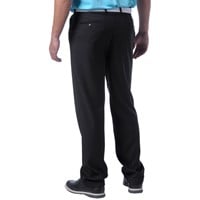 Mazari Men's Expandable Waist Pleated Golf Pants, Brown