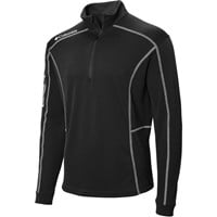 Columbia Men's Omni-Wick Shotgun 1/4 Zip Golf Pullover, Black