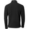 Zero Restriction Men's Z500 Mock Neck 1/4 Zip Golf Pullover, blacksilver-x-3-z