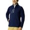 Zero Restriction Men's Z500 Mock Neck 1/4 Zip Golf Pullover, navysilver-x-4-z