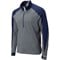 Zero Restriction Men's Z425 1/4 Zip Pullover, charcoalnavy-x-2-z