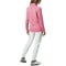 The Weather Company Womens 1/4 Zip Mock Pullover, pink-x-8-z