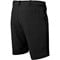 TGW Men's Pleated Expandable Waist Performance 10in Golf Shorts, black-x-3-z