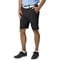 TGW Men's Pleated Expandable Waist Performance 10in Golf Shorts, black-x-5-z