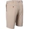 TGW Men's Pleated Expandable Waist Performance 10in Golf Shorts, khaki-x-2-z