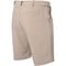TGW Men's Pleated Expandable Waist Performance 10in Golf Shorts, khaki-x-3-z
