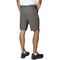 TGW Men's Flat Front Stretch Waist Performance 11.25in Golf Shorts, charcoal-x-7-z