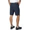 TGW Men's Flat Front Stretch Waist Performance 11.25in Golf Shorts, navy-x-7-z
