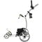 Bat-Caddy X4 Sport Lithium Electric Golf Caddy, silver-v-5-z