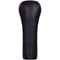 Titleist Jet Black Leather Hybrid Headcover, black-v-2-z