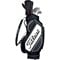 Titleist Jet Black Mid Size Golf Staff Bag, blackwhite-v-6-z