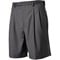 Bocaccio Men's Pleated Expandable Waistband 9in Golf Shorts, z-charcoal-x
