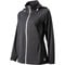 FootJoy Women's Performance Hydroknit Golf Rain Jacket, charcoal-x-2-z