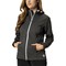 FootJoy Women's Performance Hydroknit Golf Rain Jacket, charcoal-x-6-z