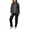 FootJoy Women's Performance Hydroknit Golf Rain Jacket, charcoal-x-9-z
