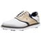 FootJoy Mens Traditions Saddle Golf Shoes, whitetan-v-7-z