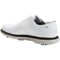 FootJoy Mens Traditions Saddle Golf Shoes, whitewhite-x-4-z