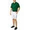 Greg Norman Men's Freedom Micro Pique Golf Polo, green-x-8-z
