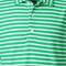 FootJoy Junior Stripe Pique Golf Polo, greenwhite-x-4-z